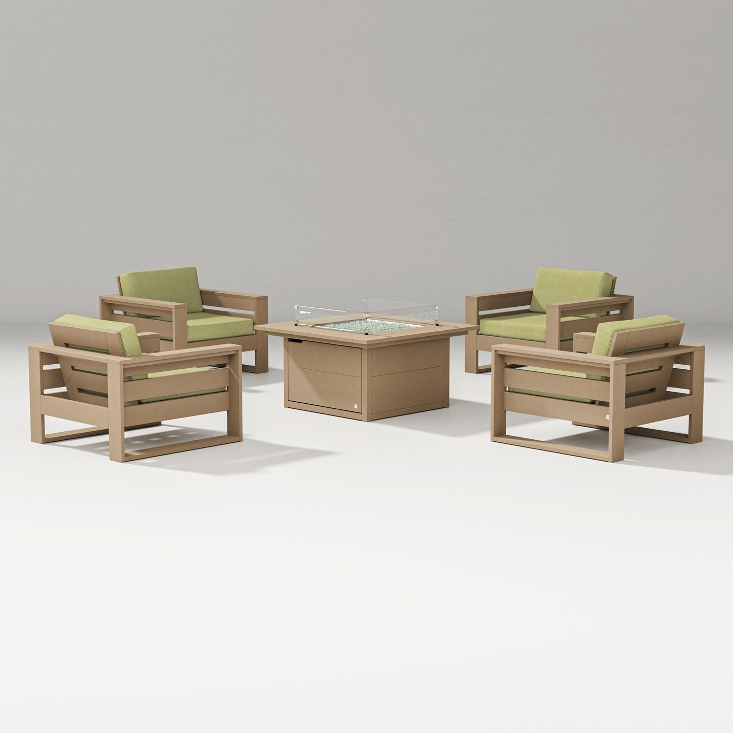 Latitude 5-Piece Lounge Fire Table Set