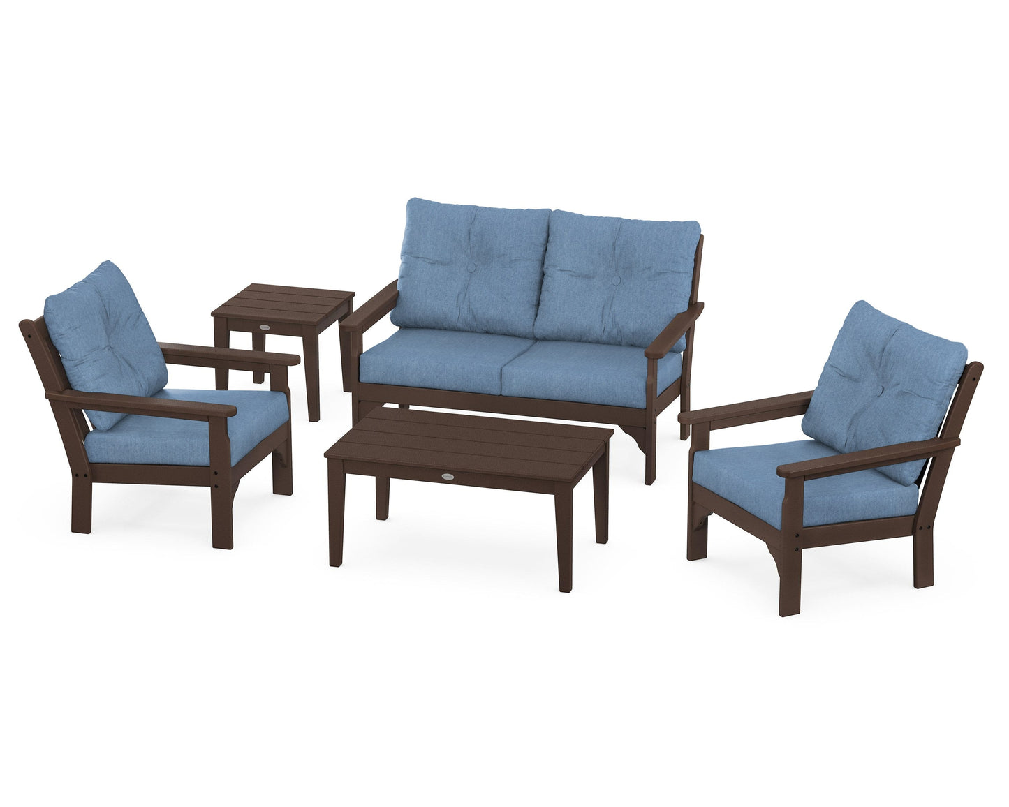 Vineyard 5-Piece Deep Seating Set