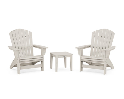 3-Piece Nautical Grand Adirondack Set