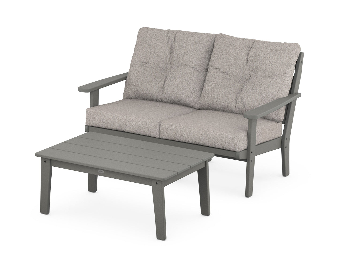 Lakeside 2-Piece Lounge Loveseat Set