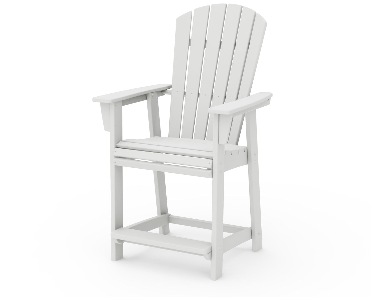 Nautical Curveback Adirondack Counter Chair