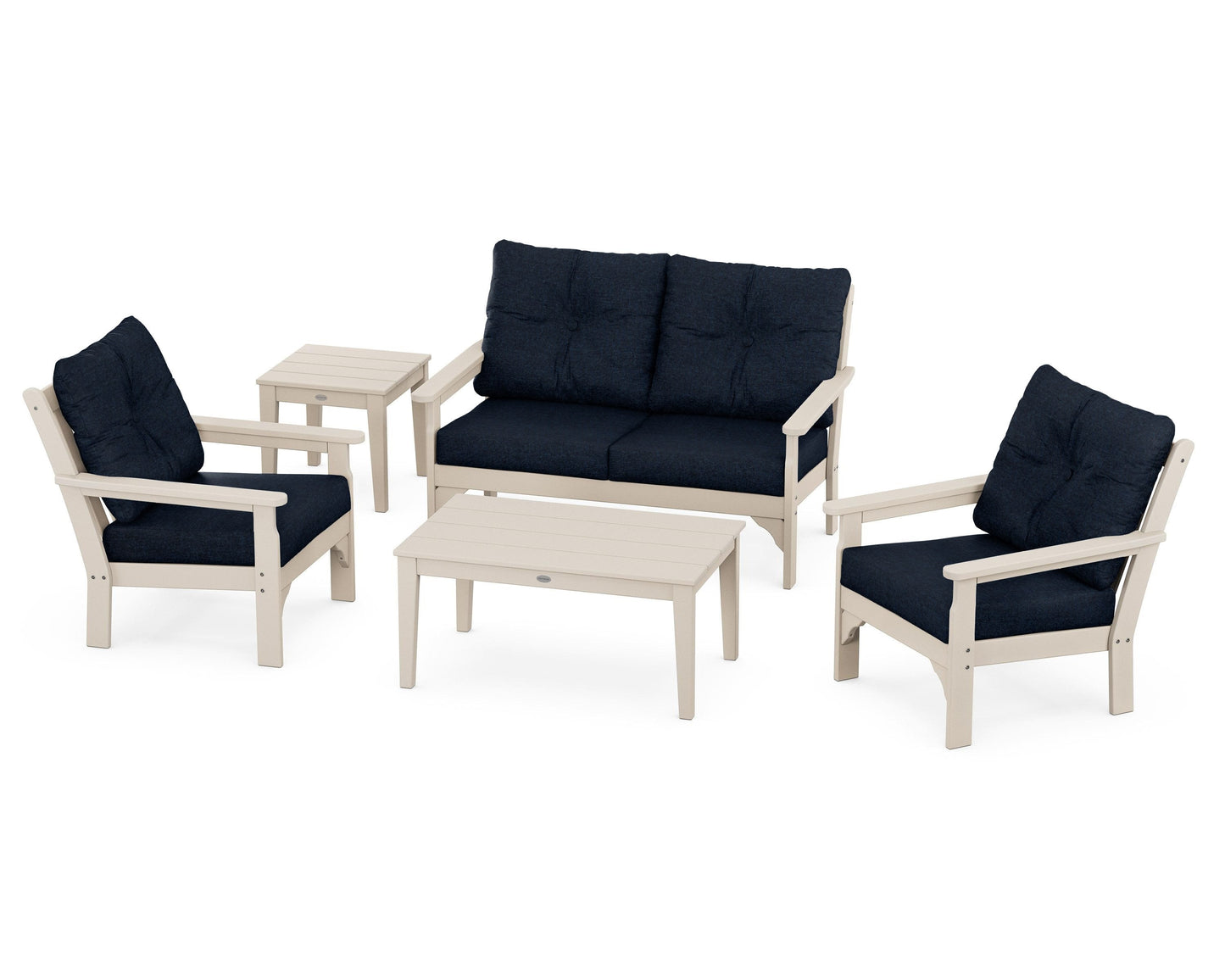 Vineyard 5-Piece Deep Seating Set