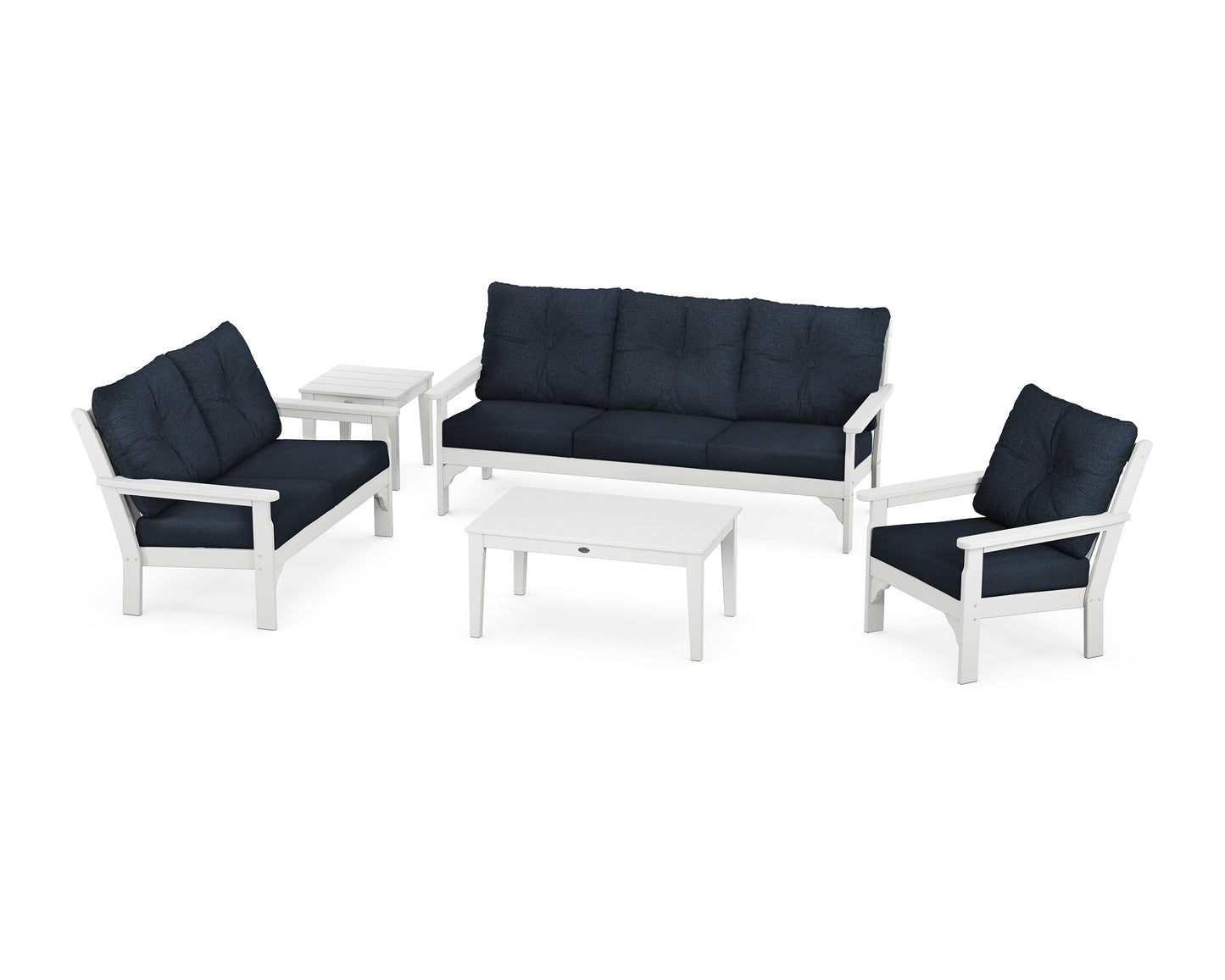 Vineyard 5 Piece Deep Seating Set