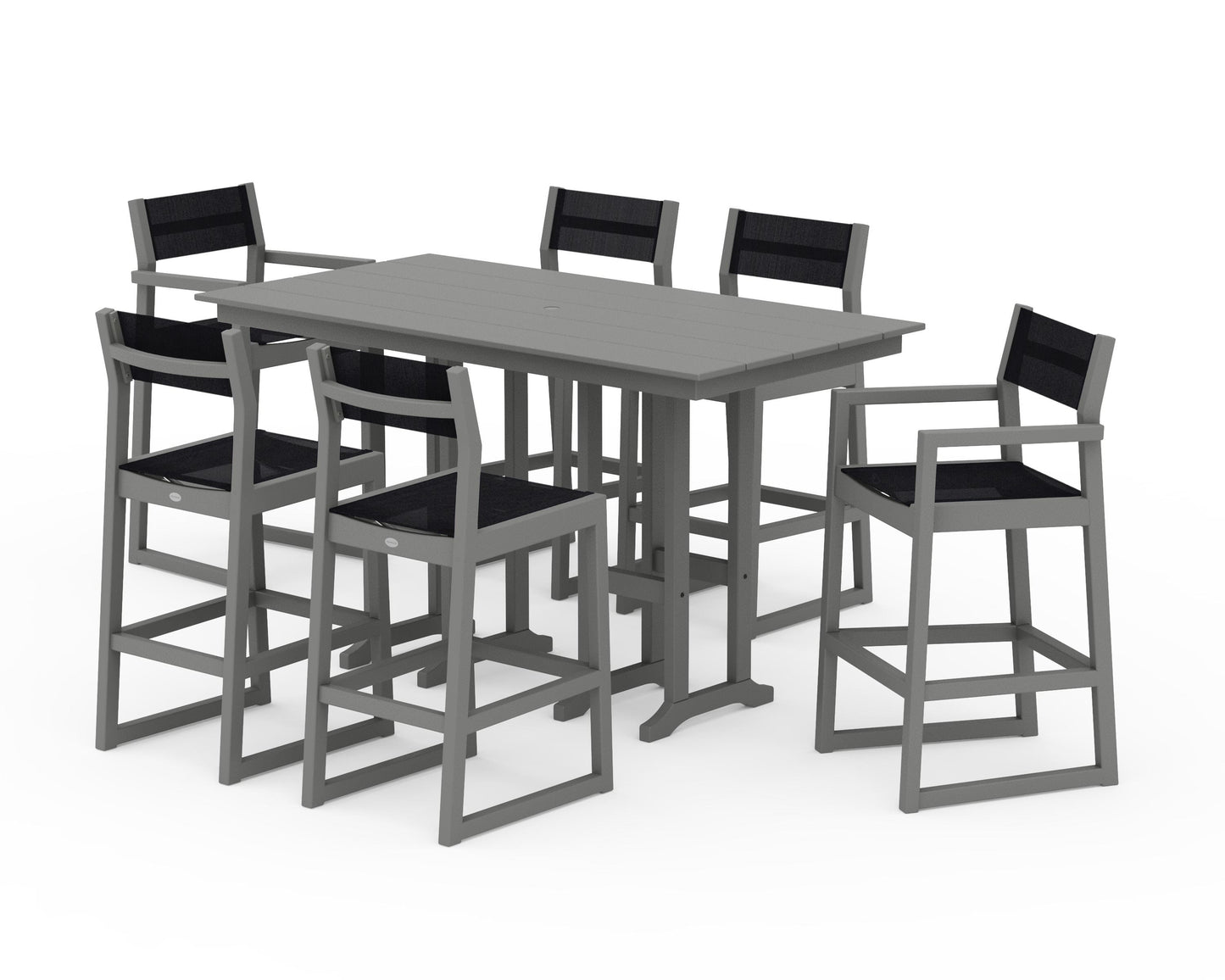 EDGE Sling 7-Piece Farmhouse Bar Set