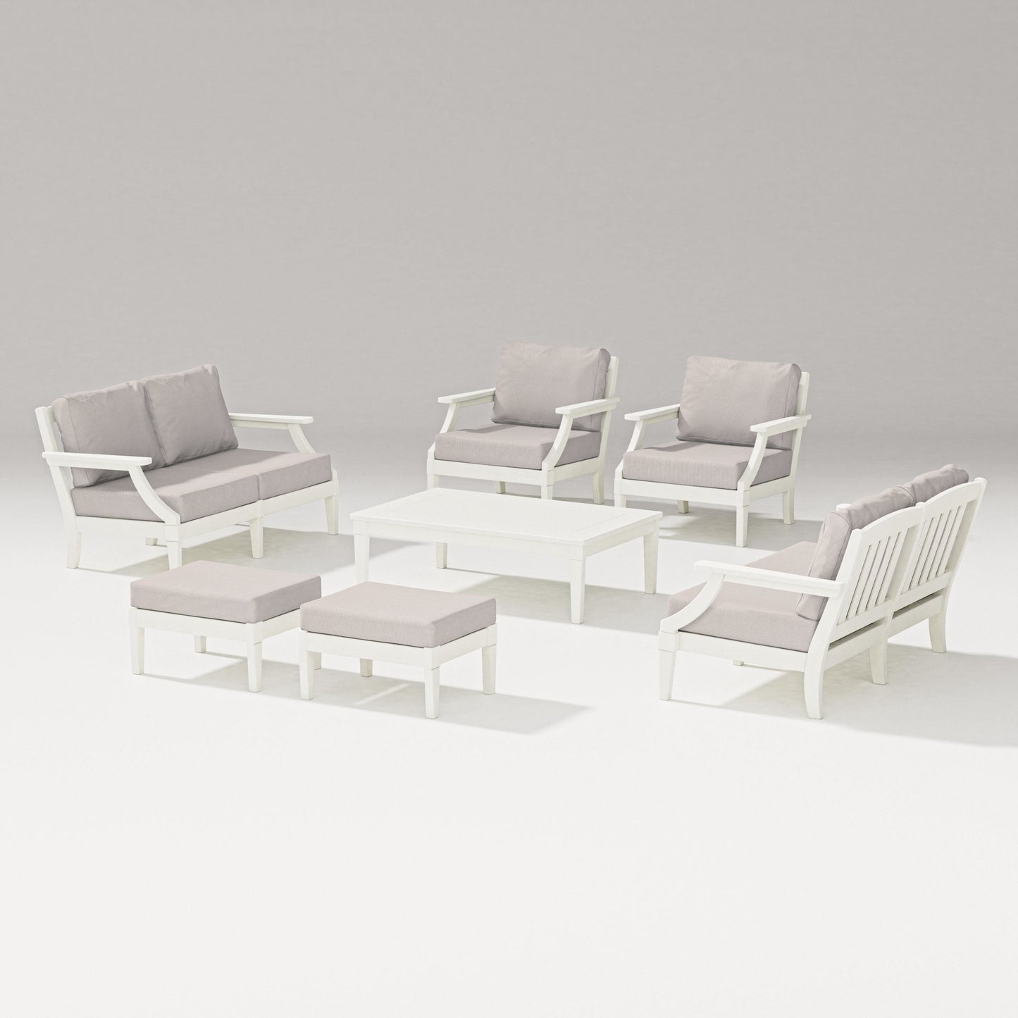 Estate 7-Piece Lounge Loveseat Set