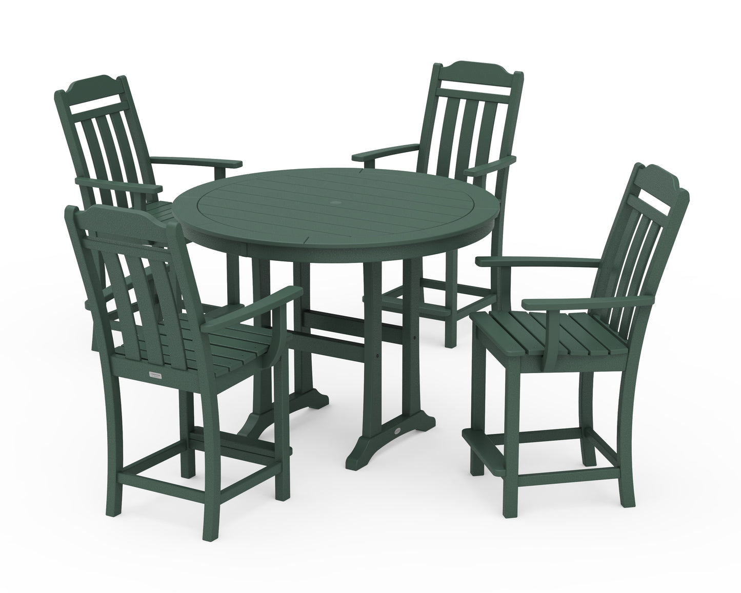 Cottage 5-Piece Round Counter Set