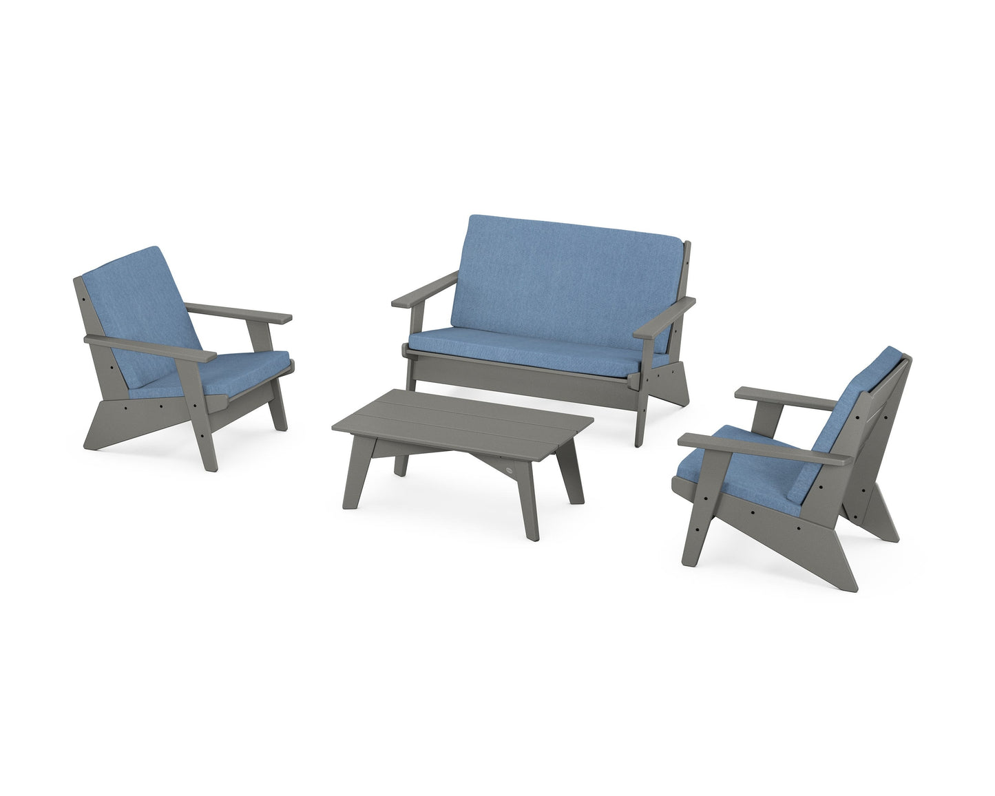 Riviera Modern Lounge 4-Piece Set