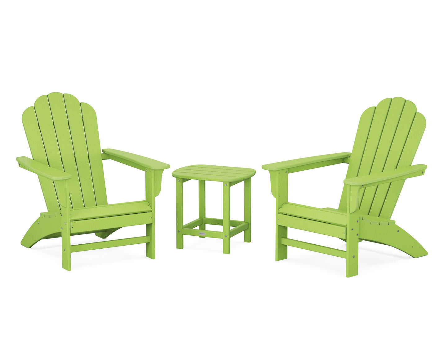 Cottage Adirondack Chair 3-Piece Set
