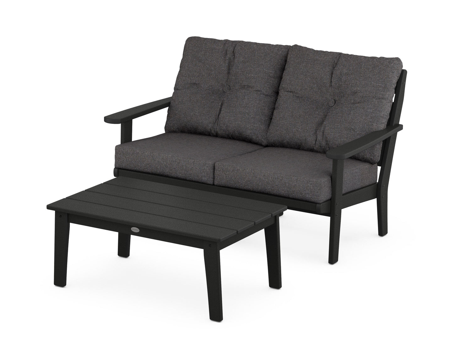 Lakeside 2-Piece Lounge Loveseat Set
