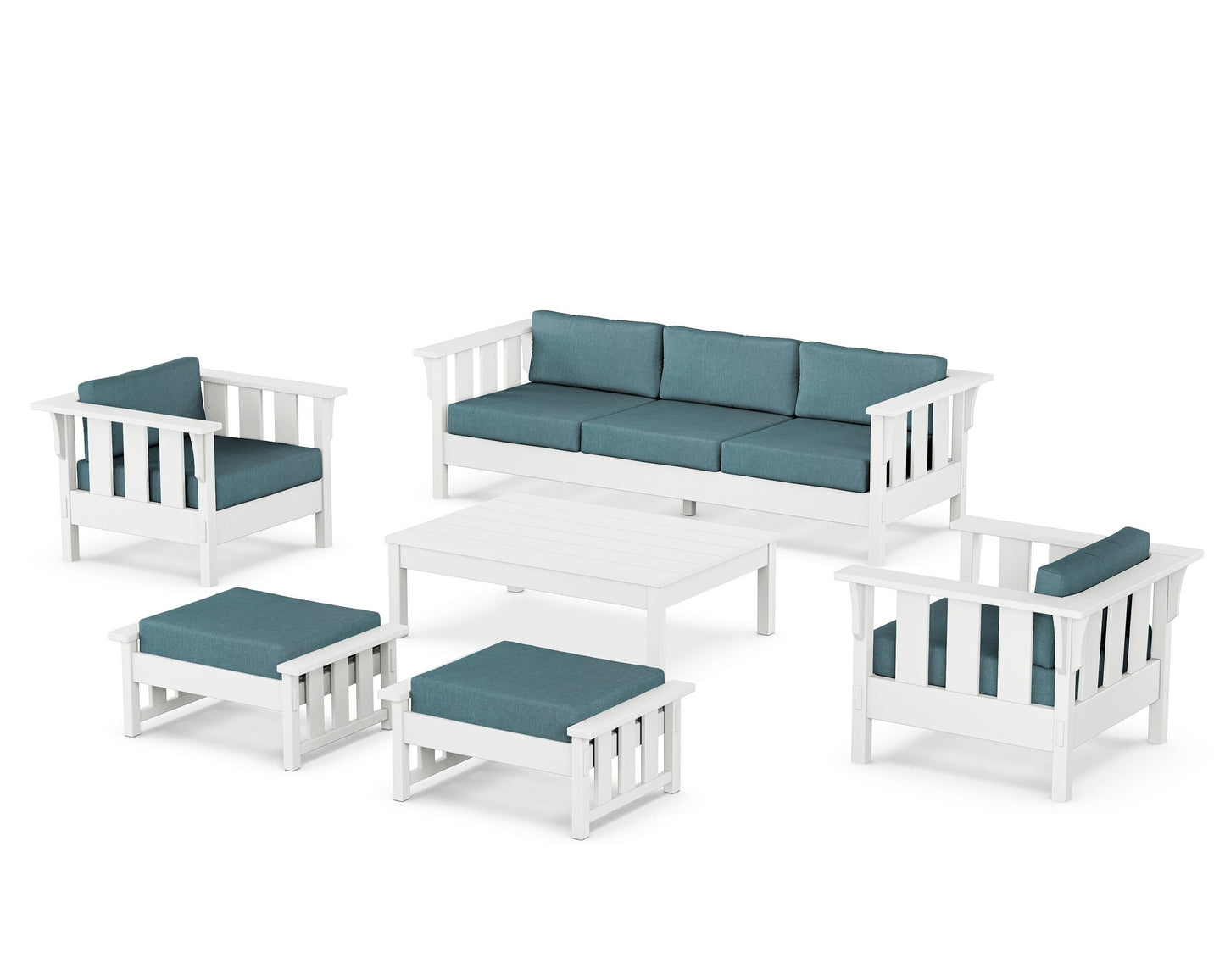 Acadia 6-Piece Lounge Sofa Set