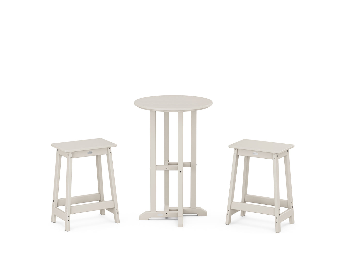 Modern Studio Counter Stool 3-Piece Bistro Set
