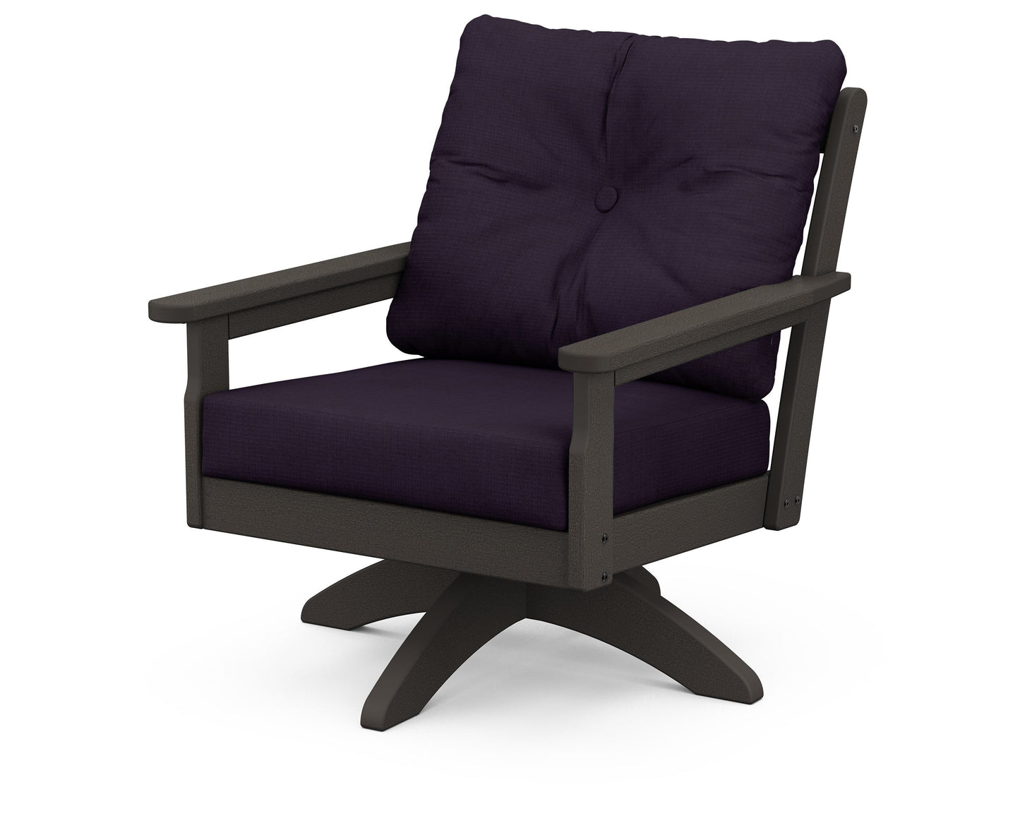 Vineyard Deep Seating Swivel Chair
