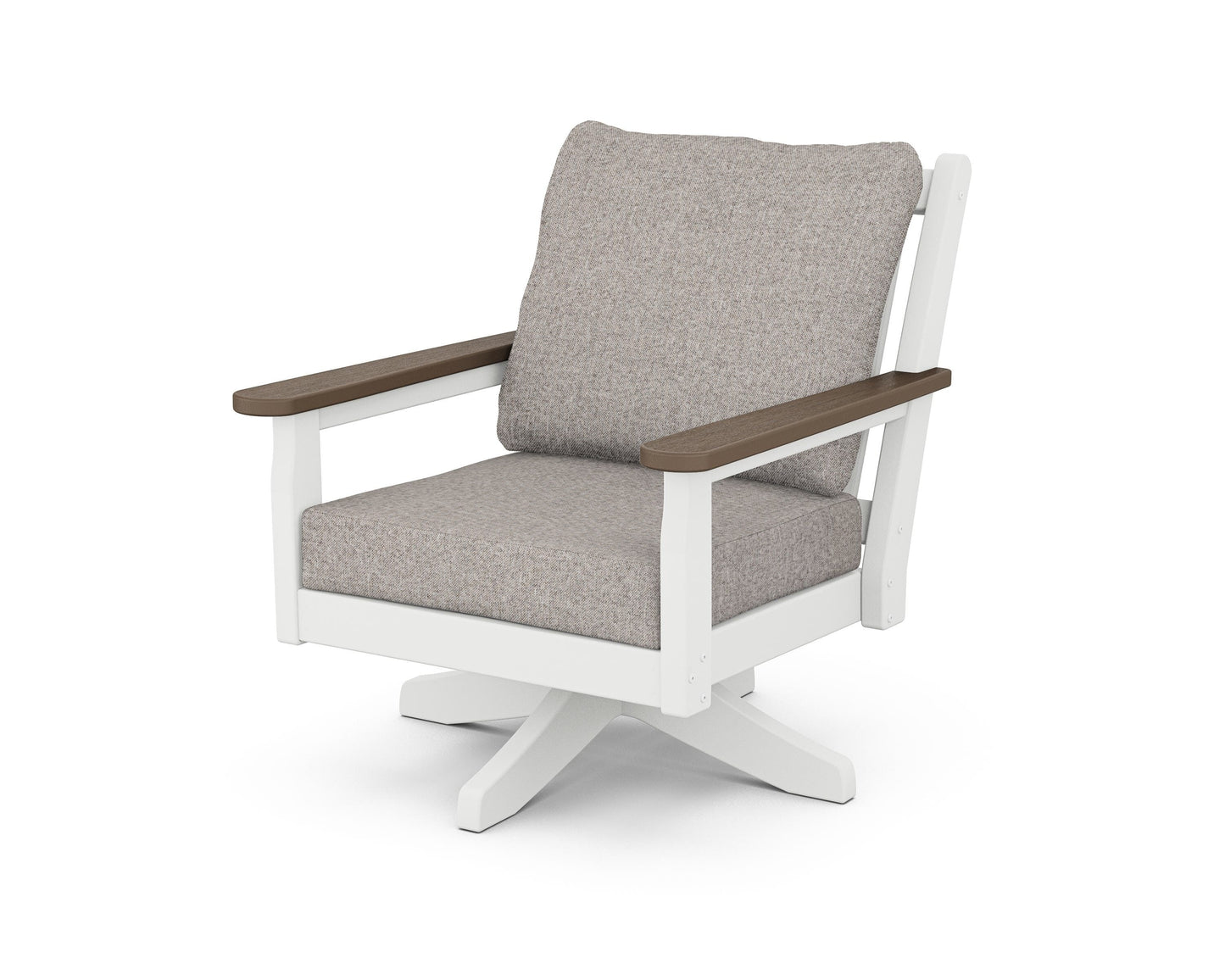 Chippendale Deep Seating Swivel Chair