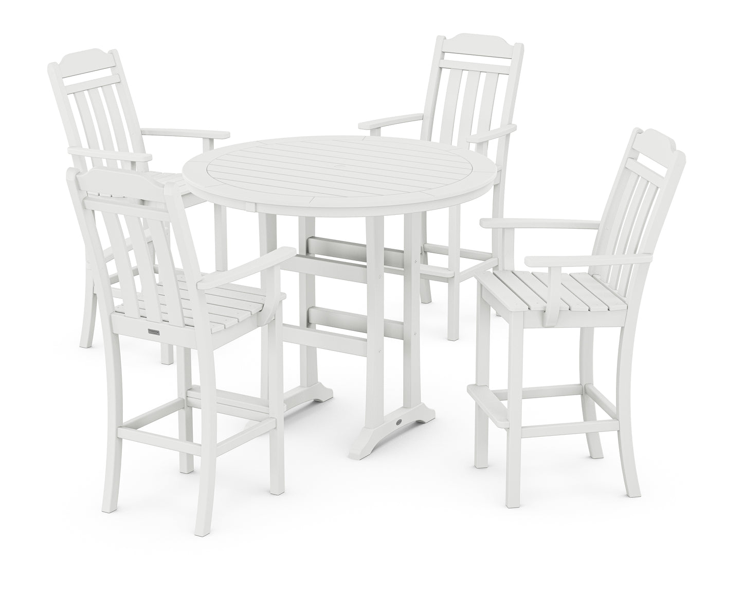 Cottage 5-Piece Round Bar Set