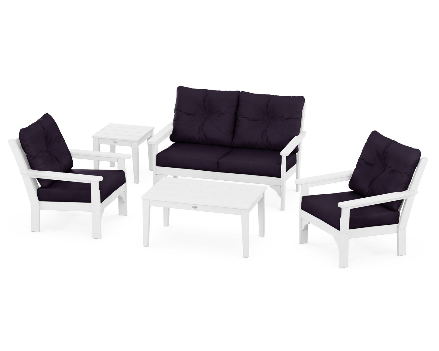 Vineyard 5-Piece Deep Seating Set