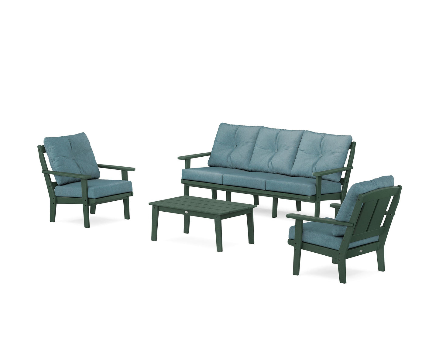 Mission 4-Piece Deep Seating Set with Sofa