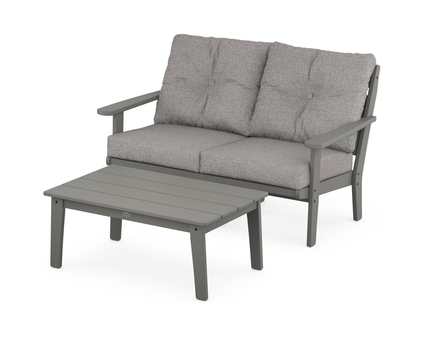 Lakeside 2-Piece Lounge Loveseat Set
