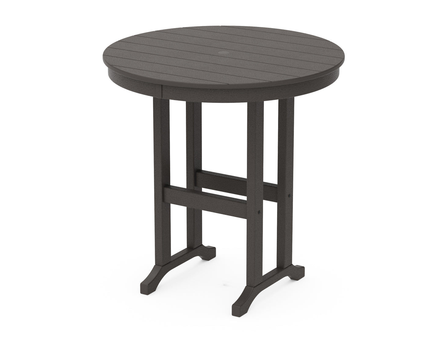 36" Round Farmhouse Counter Table