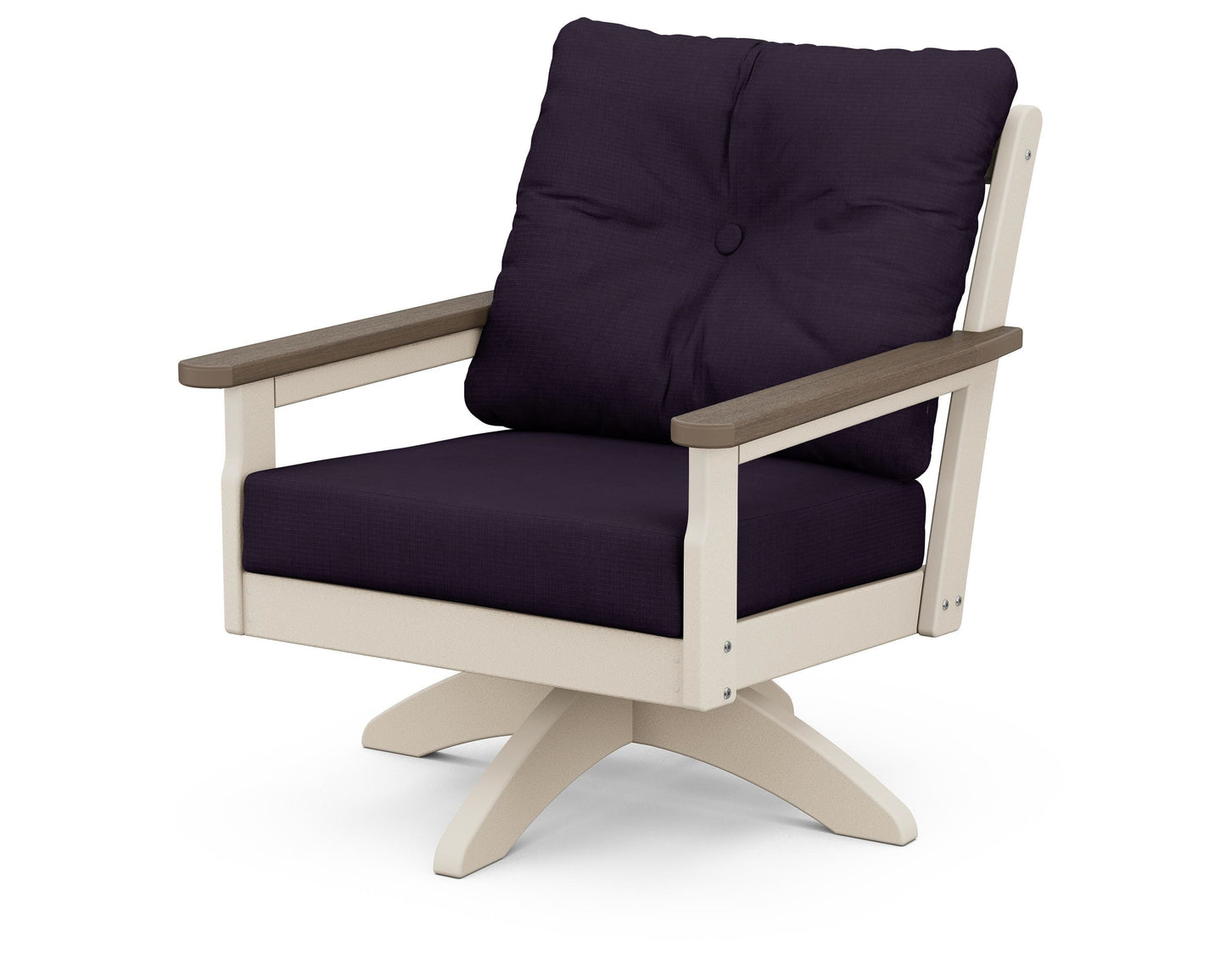 Vineyard Deep Seating Swivel Chair