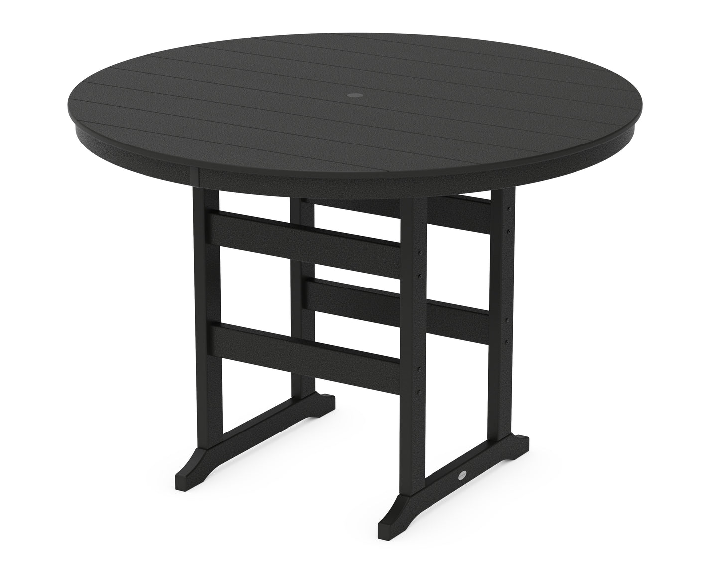 60" Round Farmhouse Bar Table