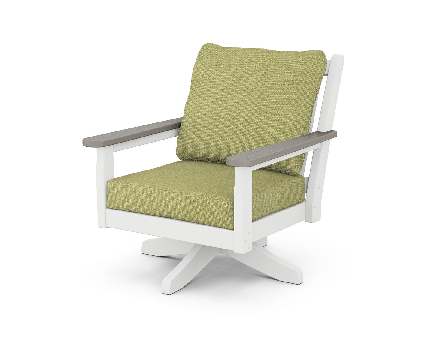 Chippendale Deep Seating Swivel Chair