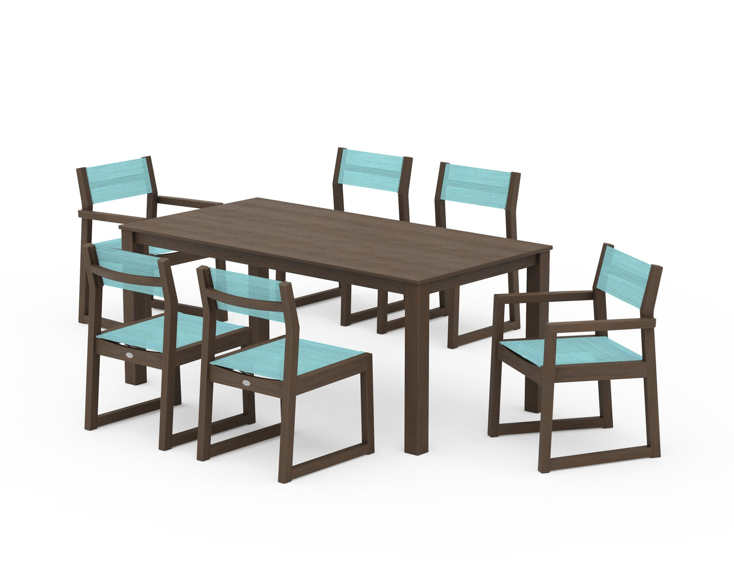 EDGE Sling 7-Piece Parsons Dining Set