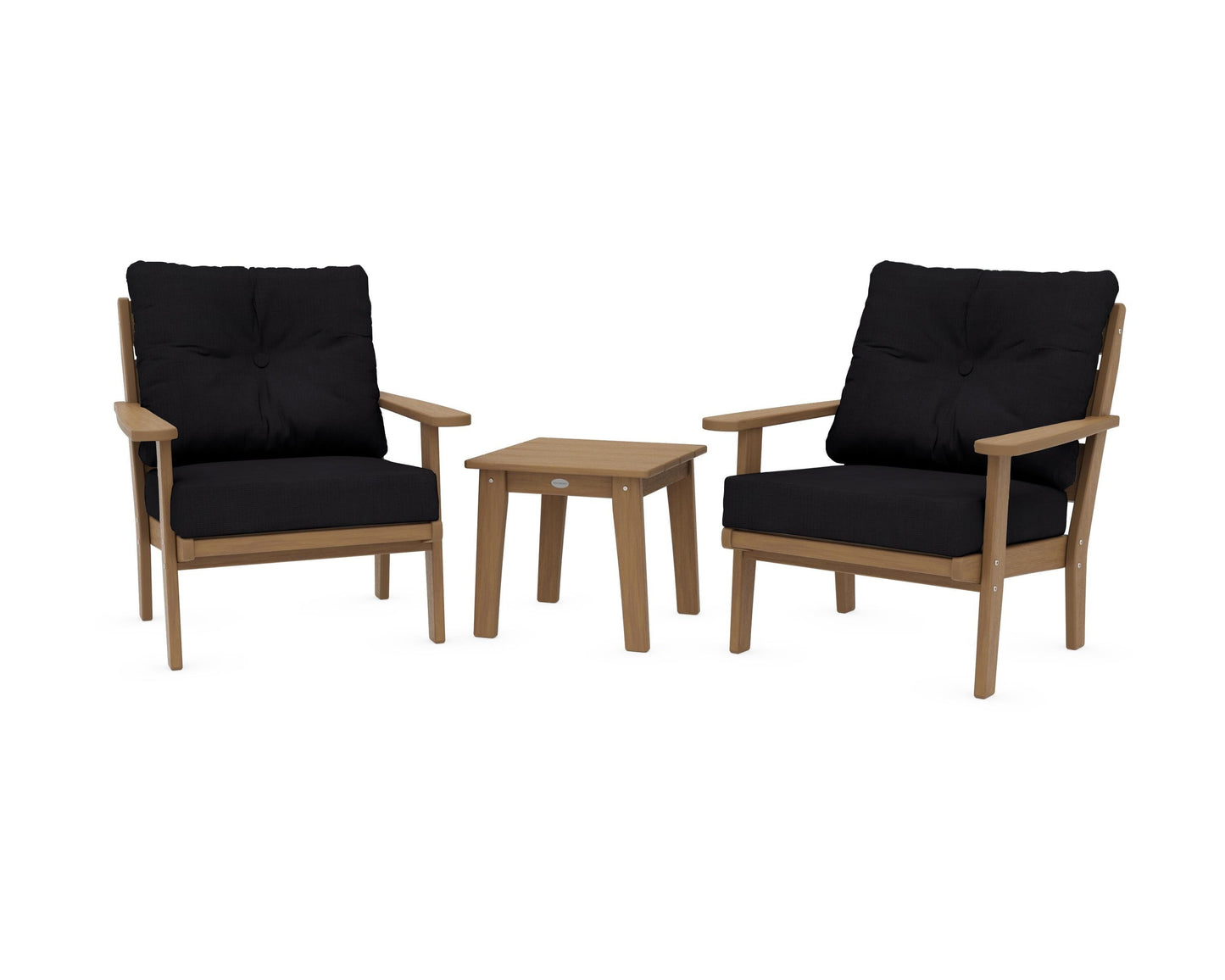 Lakeside 3-Piece Deep Seating Chair Set