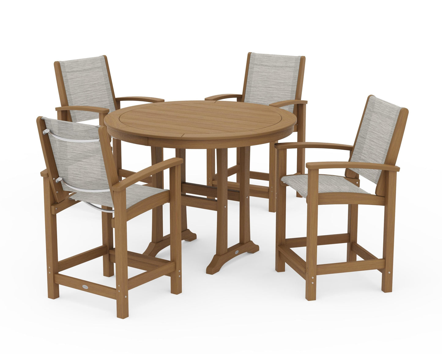 Coastal 5-Piece Counter Set