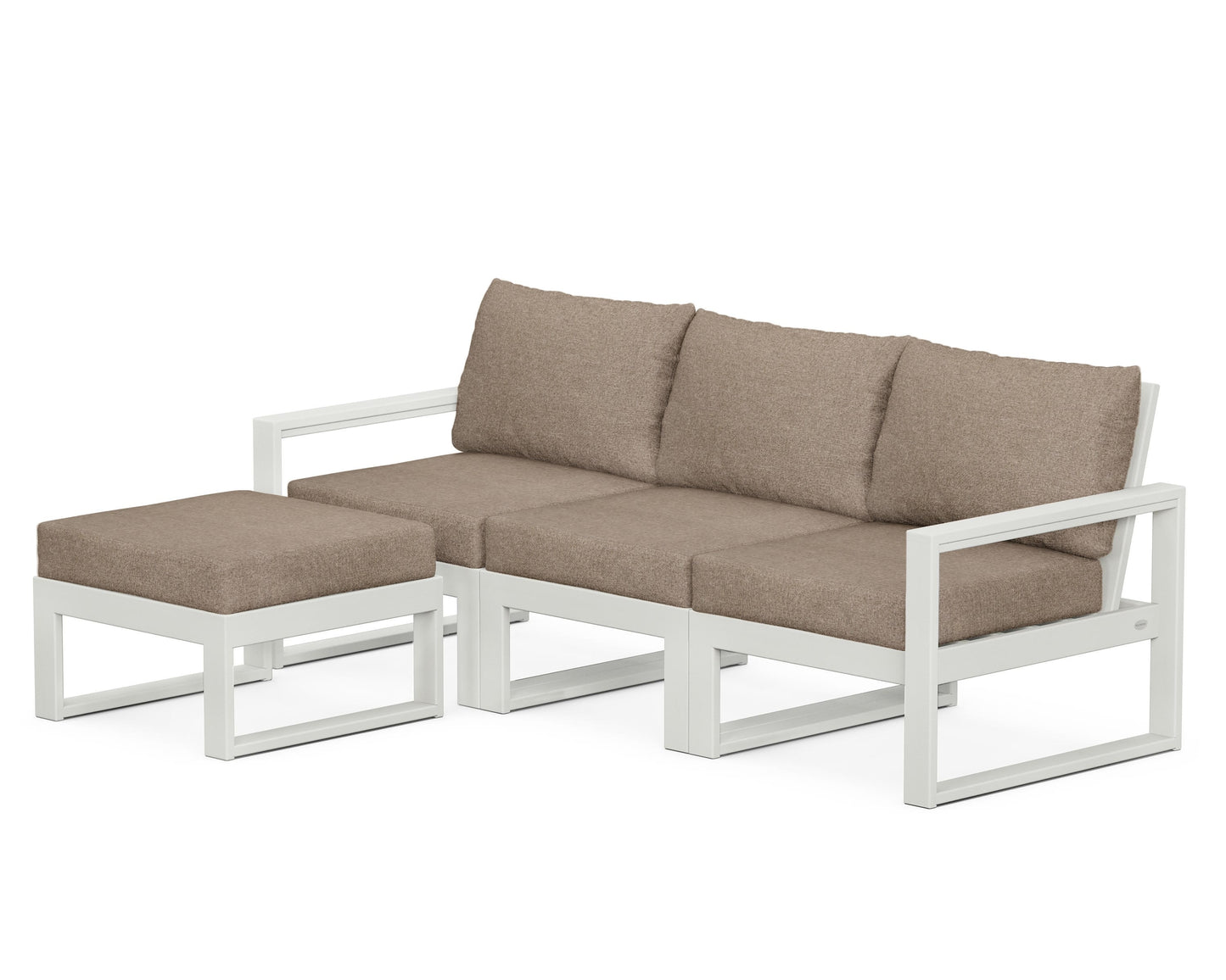 EDGE 4-Piece Modular Deep Seating Set with Ottoman