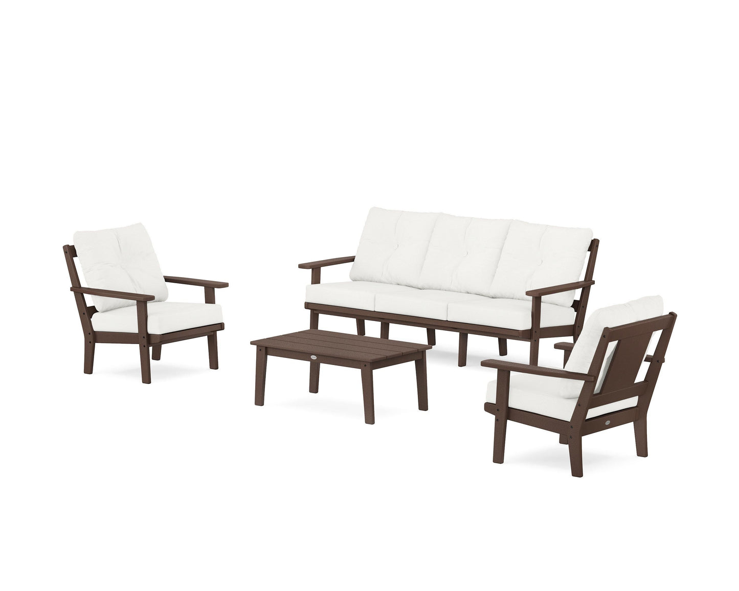 Prairie 4-Piece Deep Seating Set with Sofa