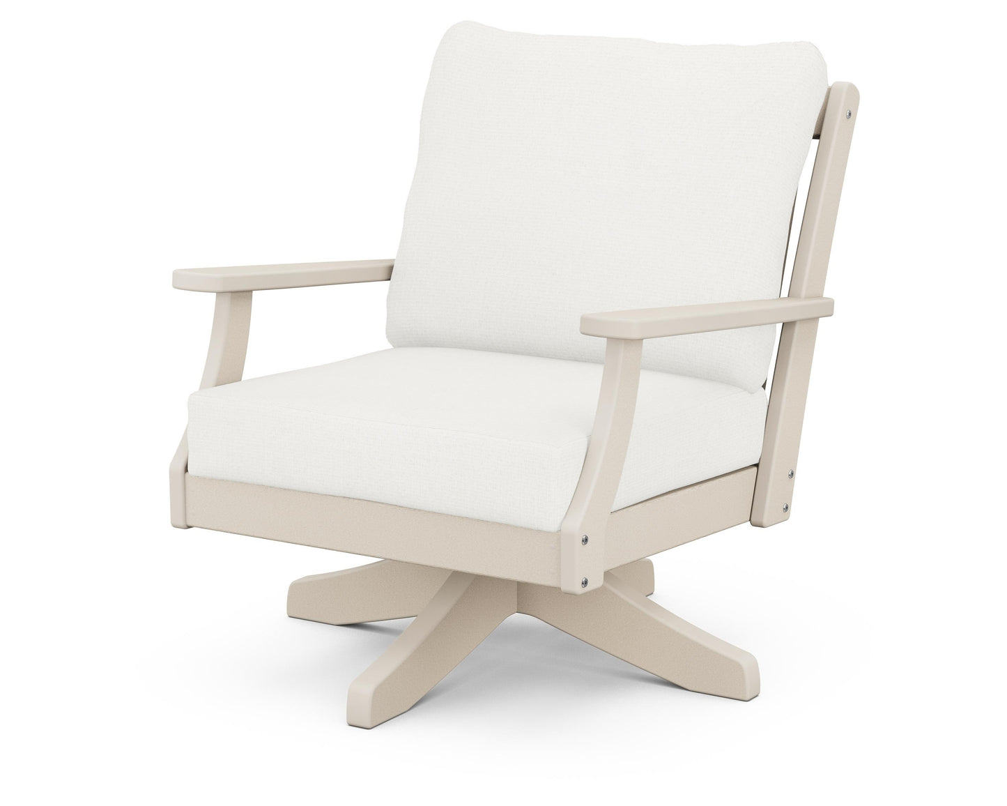 Braxton Deep Seating Swivel Chair