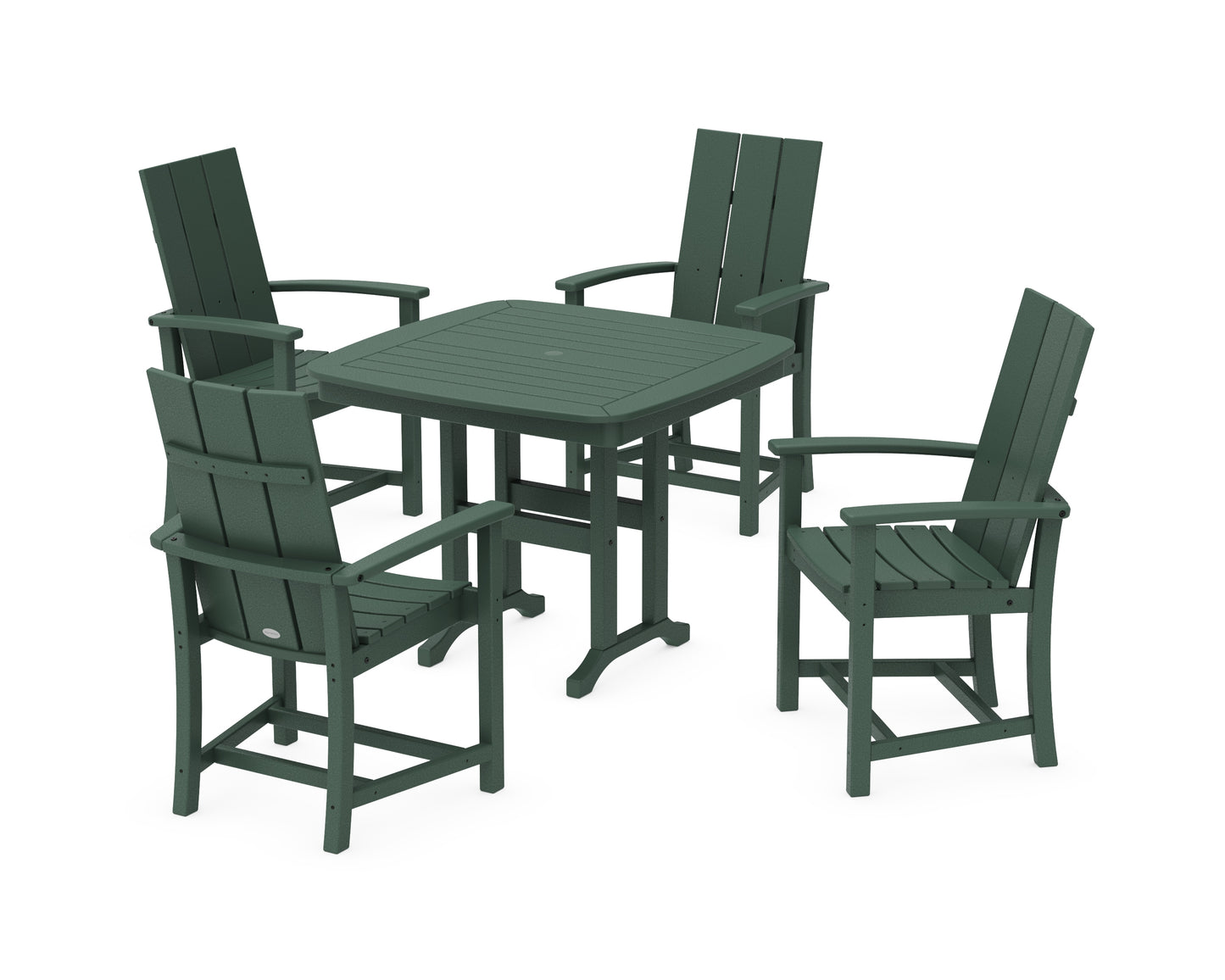 Modern Adirondack 5-Piece Dining Set