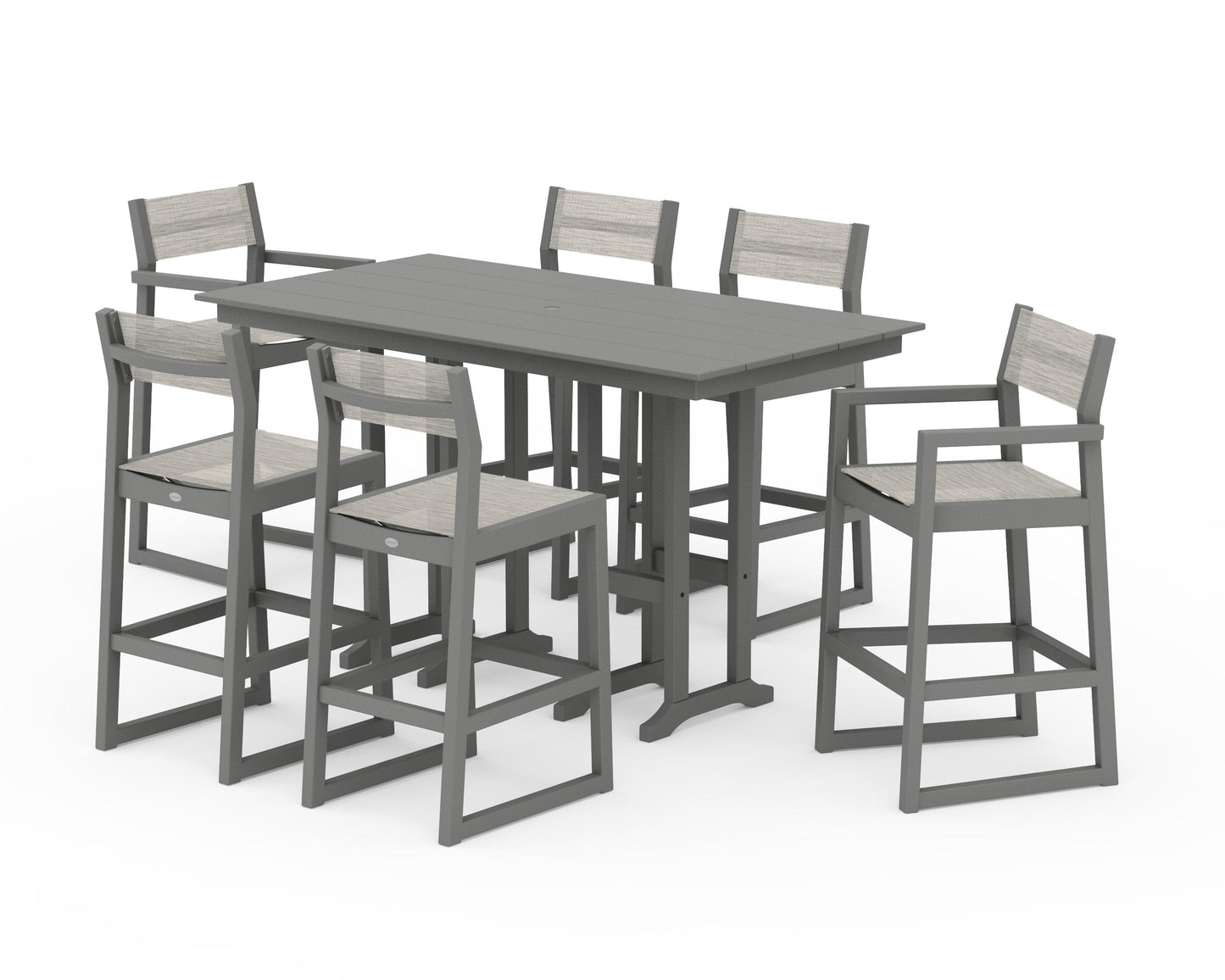EDGE Sling 7-Piece Farmhouse Bar Set