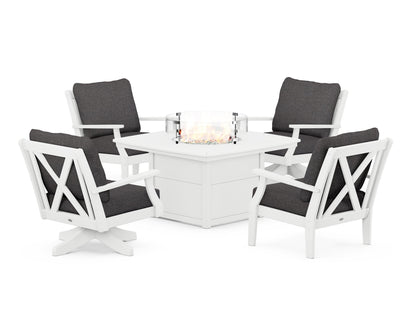 Braxton 5-Piece Deep Seating Set with Fire Table