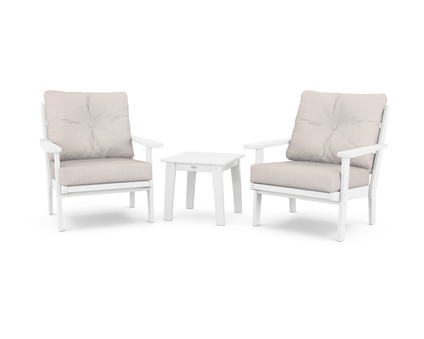 Lakeside 3-Piece Deep Seating Chair Set