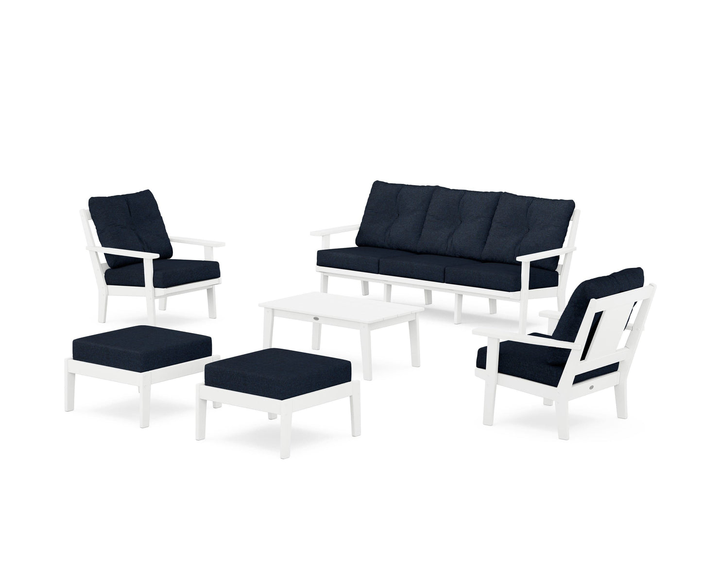 Prairie 6-Piece Lounge Sofa Set