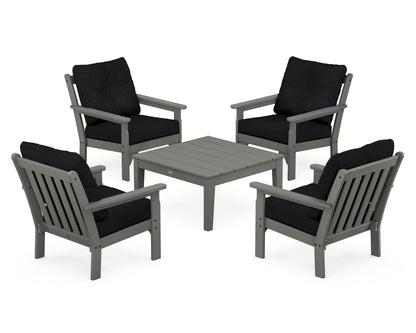 Vineyard 5-Piece Deep Seating Conversation Set