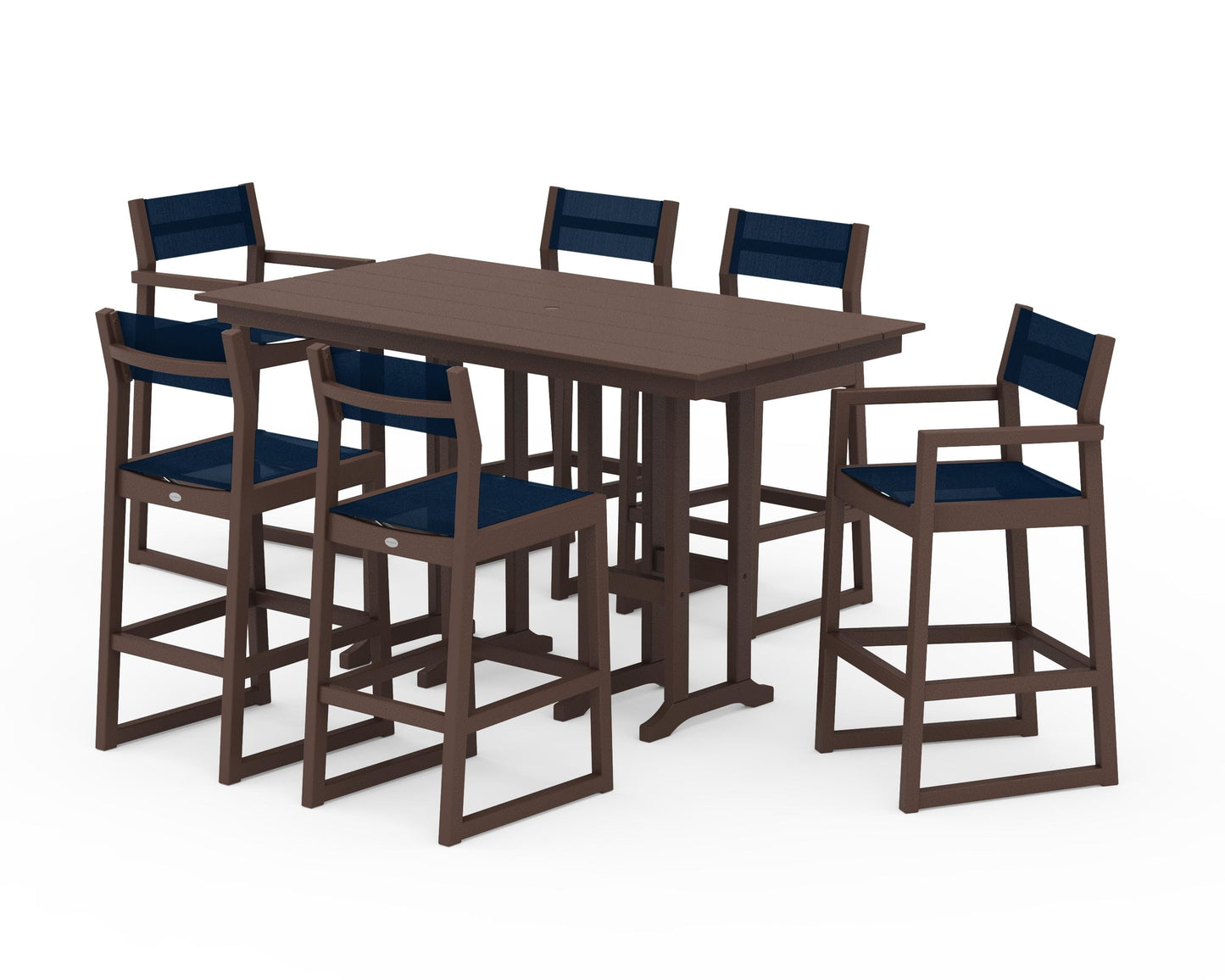 EDGE Sling 7-Piece Farmhouse Bar Set