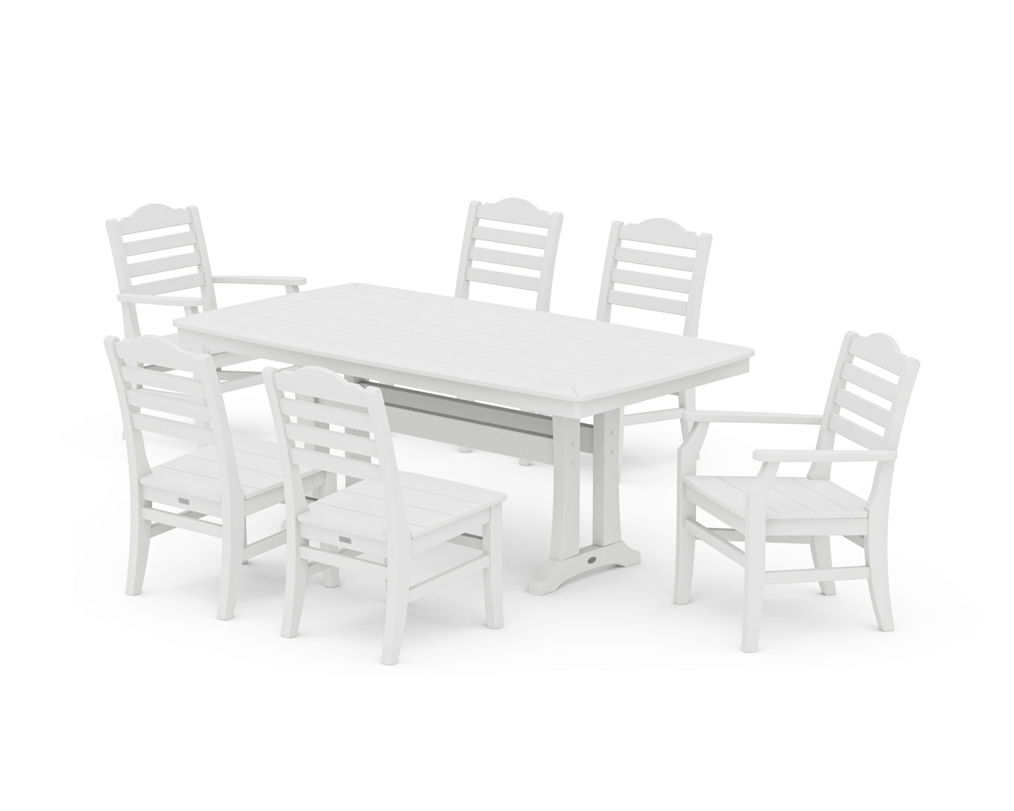 Savannah 7-Piece Dining Set with Trestle Legs