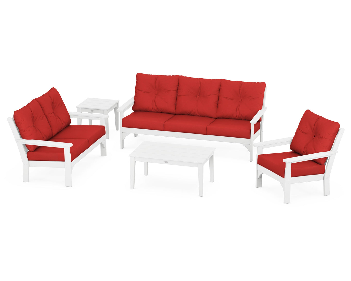 Vineyard 5 Piece Deep Seating Set