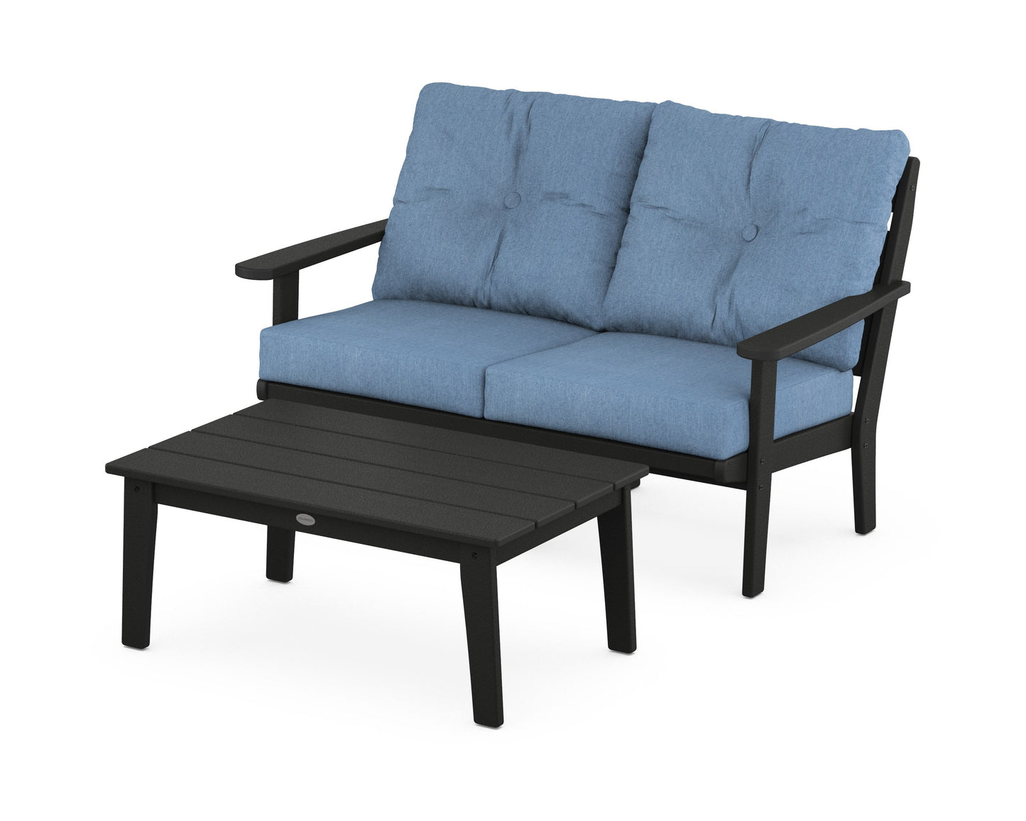 Lakeside 2-Piece Lounge Loveseat Set
