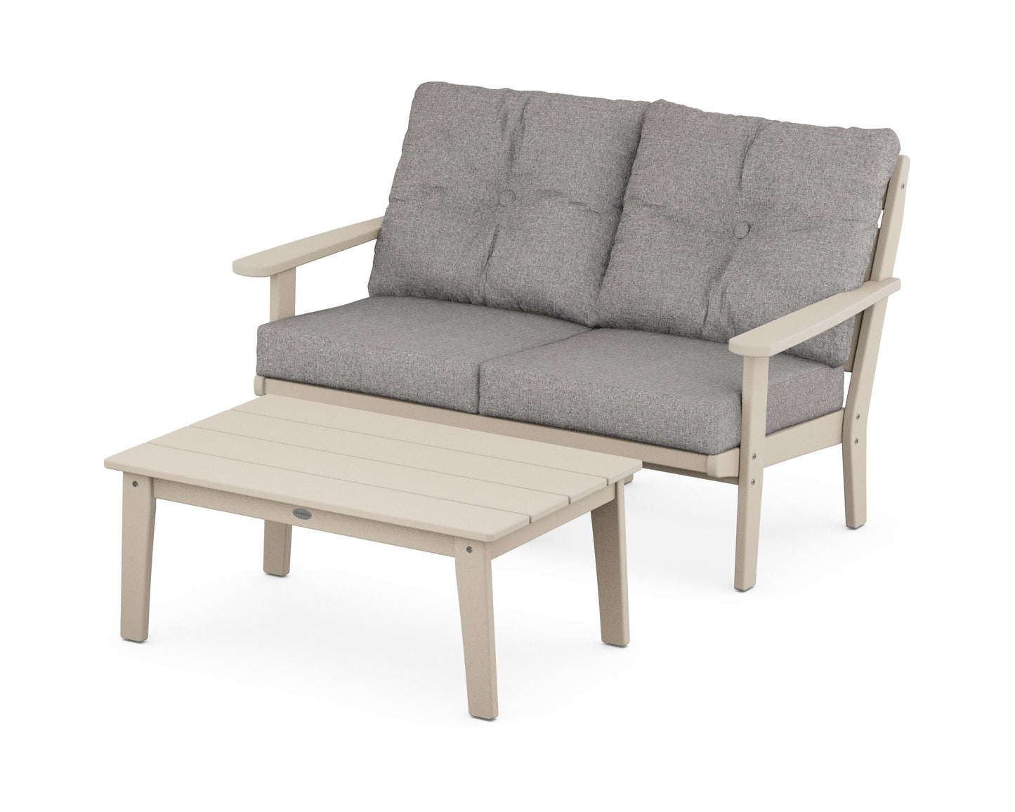 Lakeside 2-Piece Lounge Loveseat Set