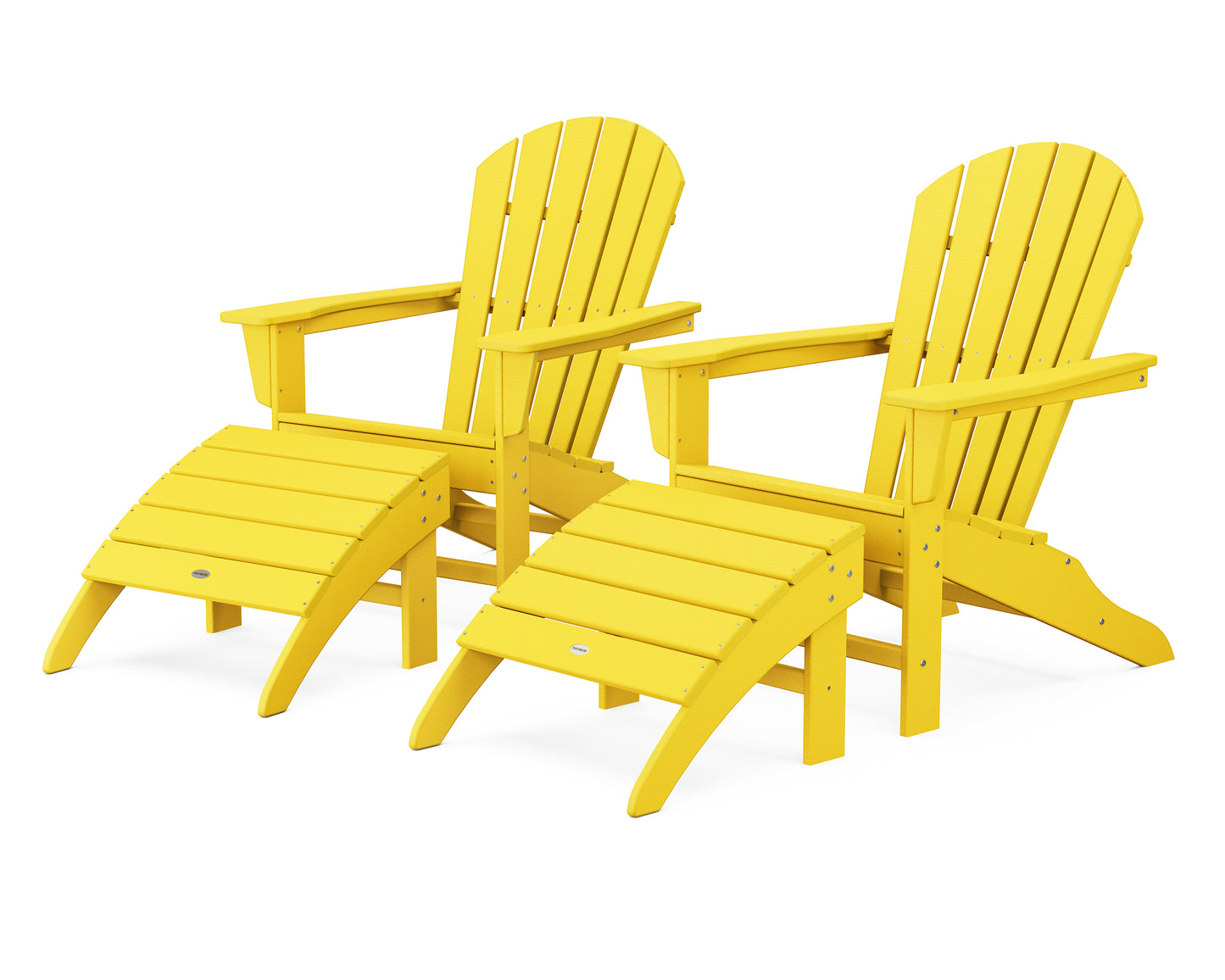 South Beach 4-Piece Adirondack Set