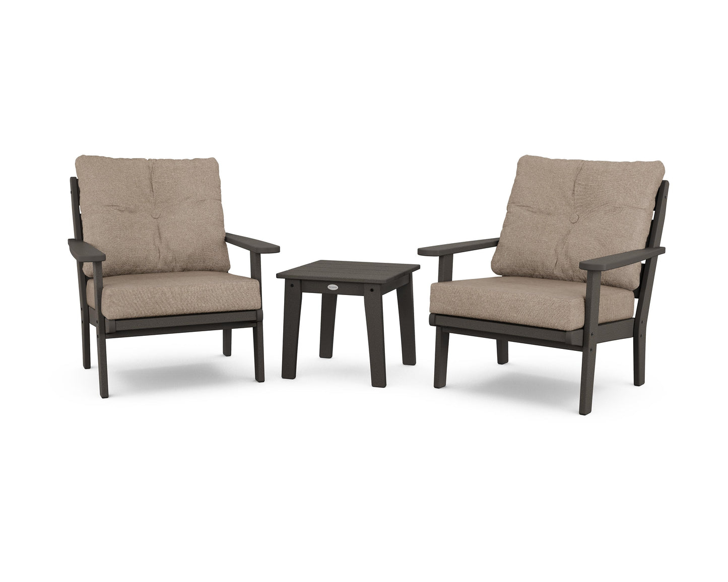 Lakeside 3-Piece Deep Seating Chair Set