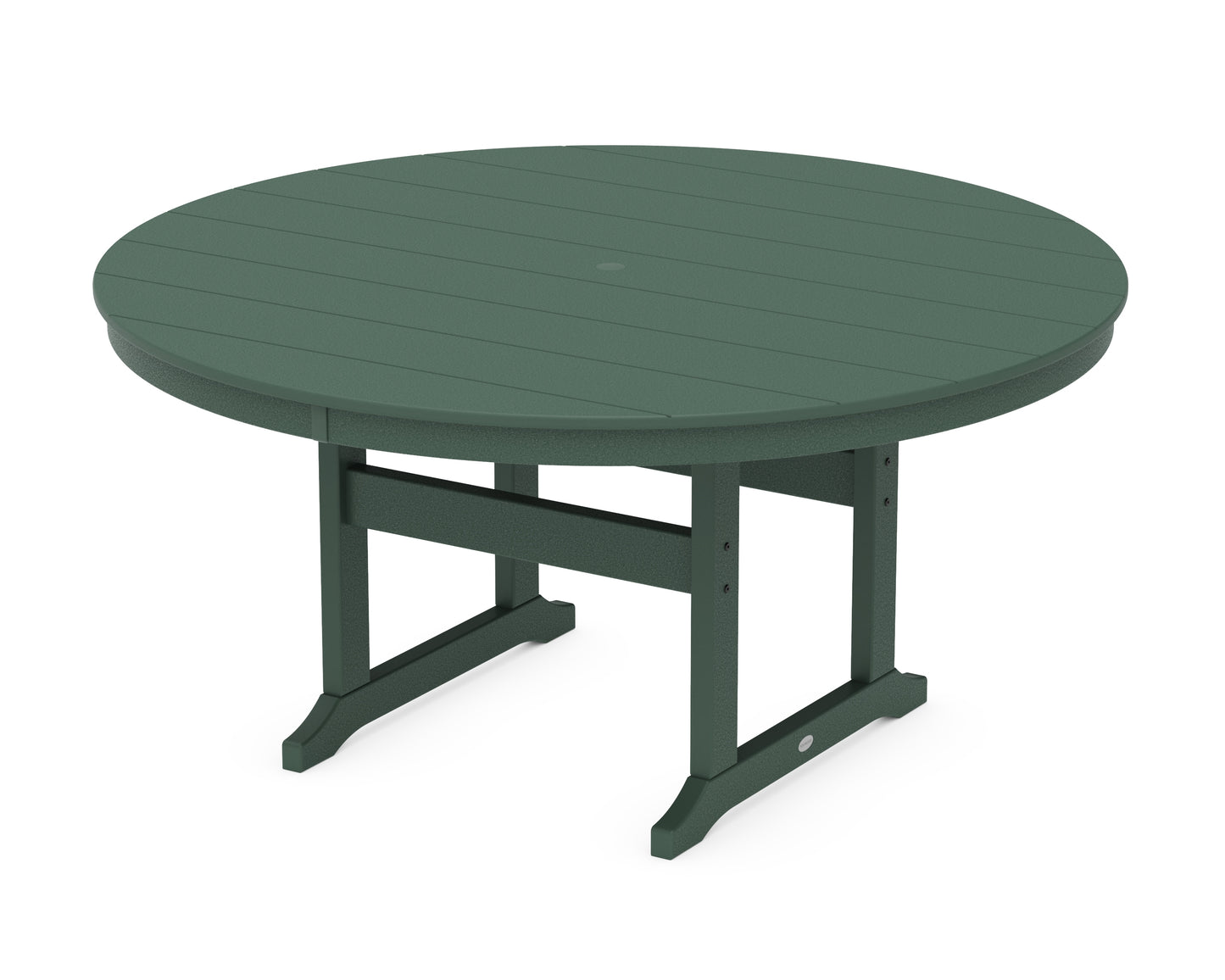60" Round Farmhouse Dining Table