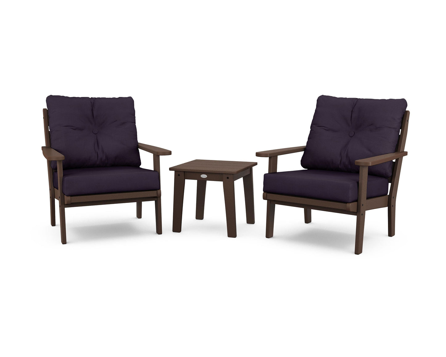 Lakeside 3-Piece Deep Seating Chair Set