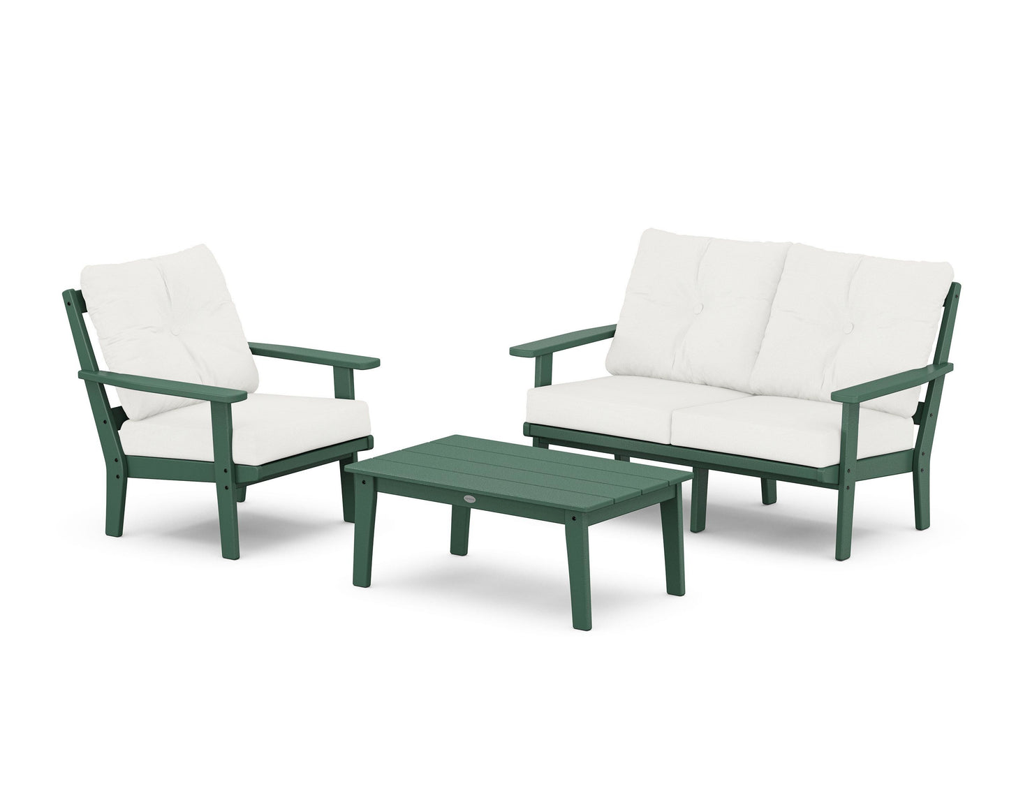 Oxford 3-Piece Deep Seating Set with Loveseat