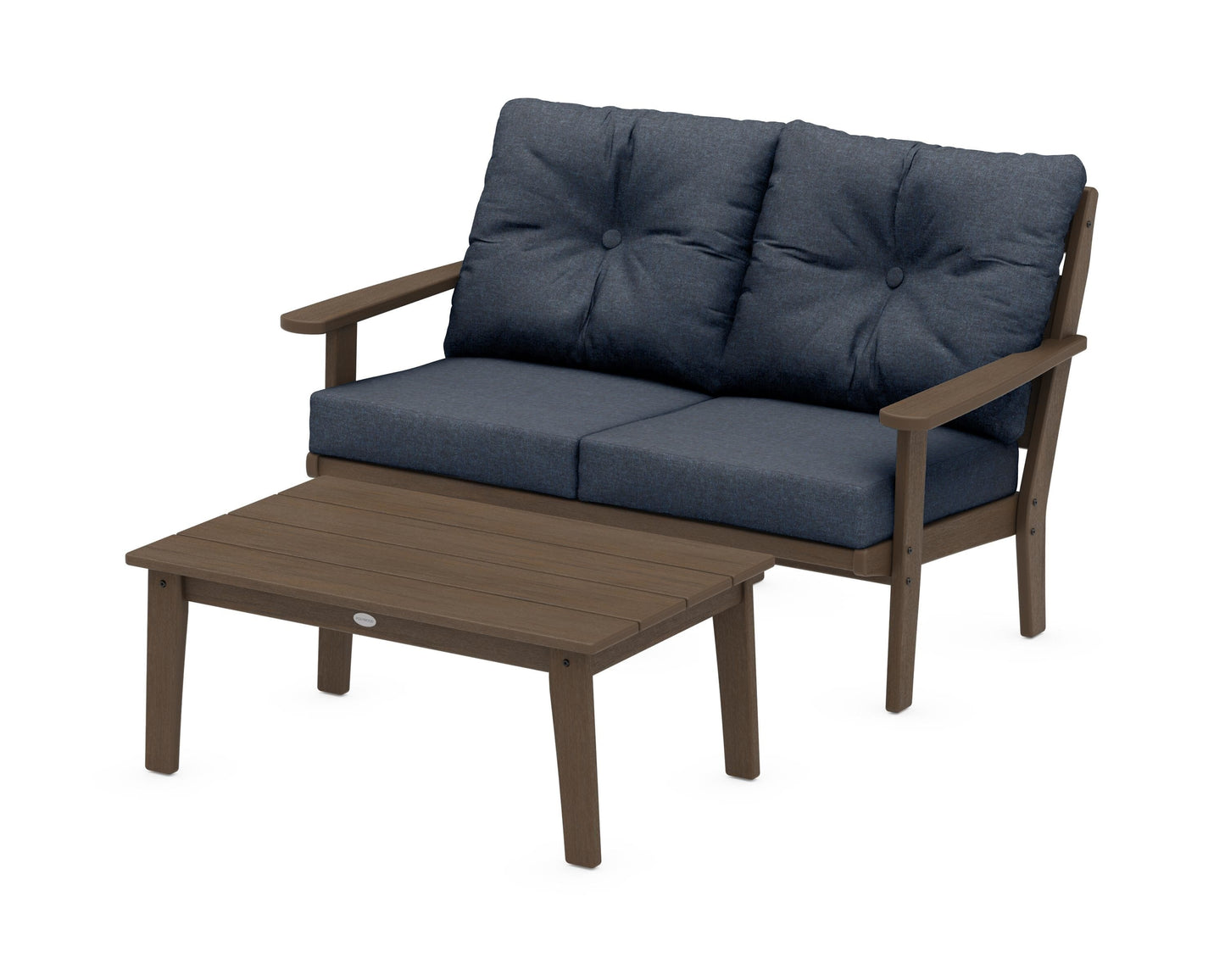 Lakeside 2-Piece Lounge Loveseat Set
