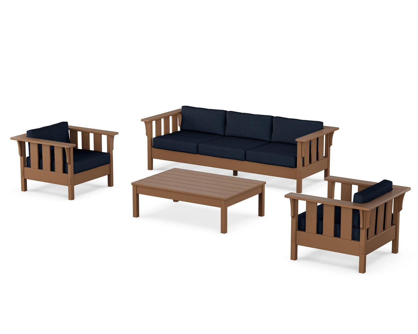 Acadia 4-Piece Deep Seating Set with Sofa