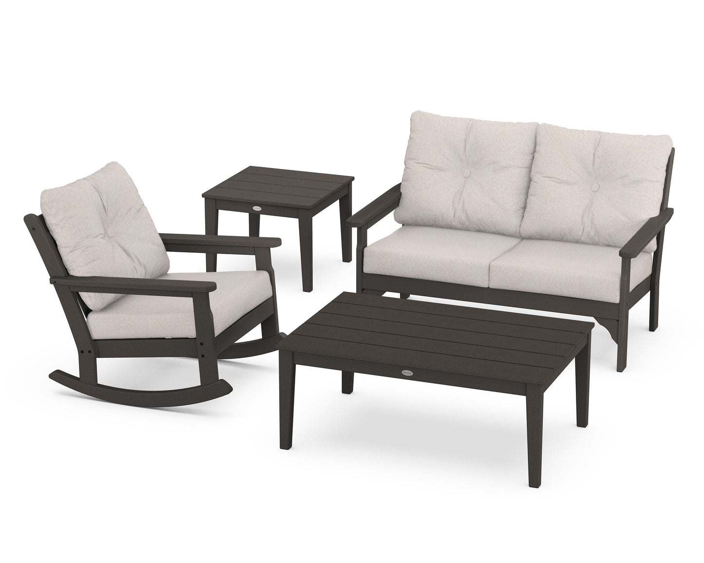 Vineyard 4-Piece Deep Seating Rocker Set